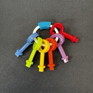 Battat‎ –Replacement Keys for  Shape Sorter House